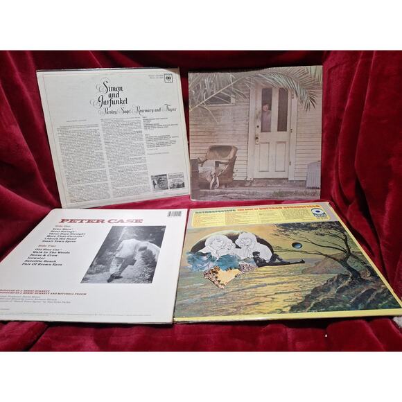Classic Folk Rock Vinyl Lot – Simon & Garfunkel, CSN, Buffalo, Peter Case - Picture 4 of 4